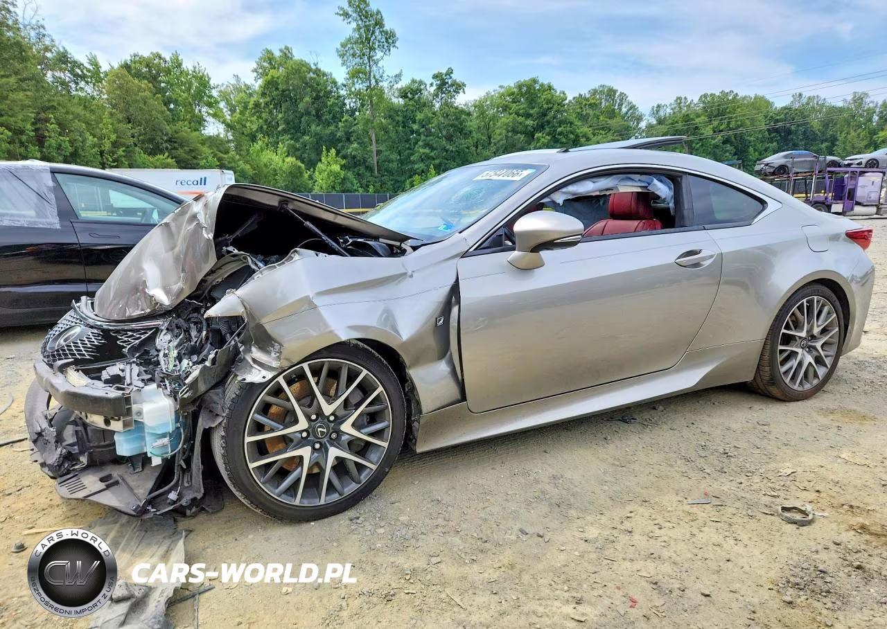 2015 Lexus Rc 350 VIN:JTHHE5BC3F5009777 - 1