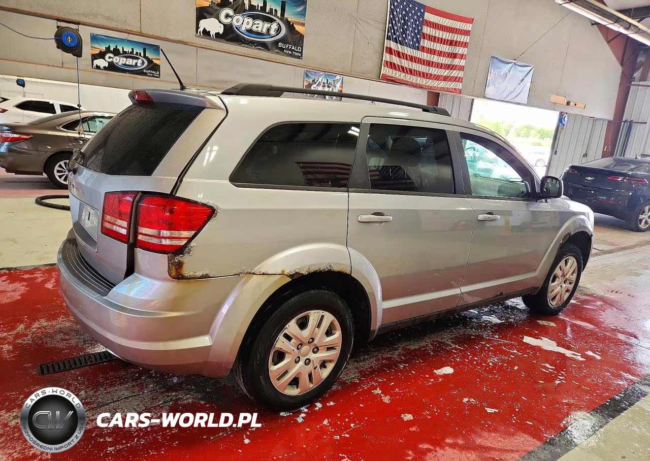 2016 Dodge Journey Se VIN:3C4PDCAB8GT166591 - 3