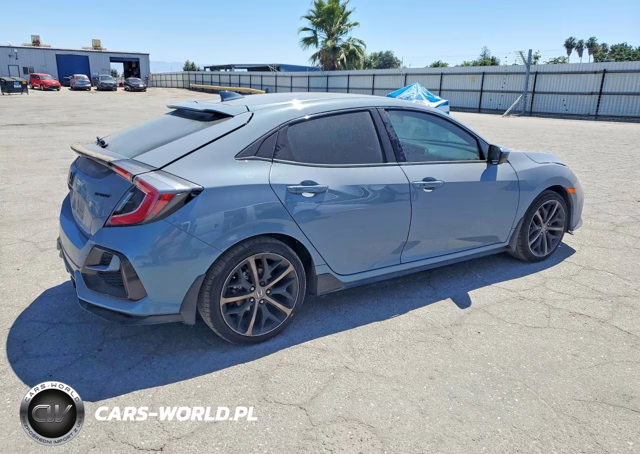 2021 Honda Civic Sport VIN:SHHFK7H43MU409166 - 3