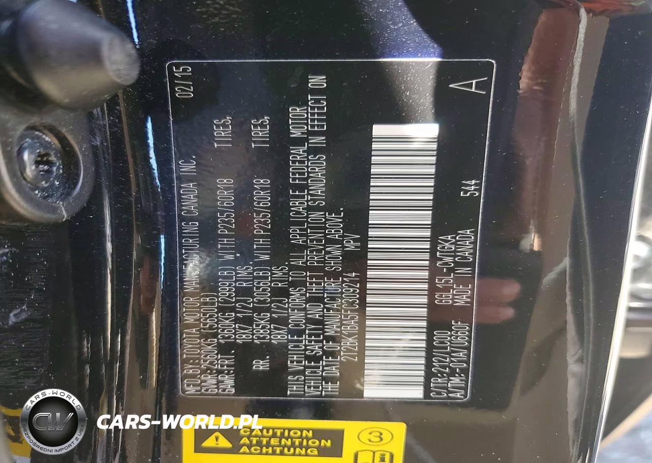2015 Lexus Rx 350 Base VIN:2T2BK1BA5FC309214 - 13