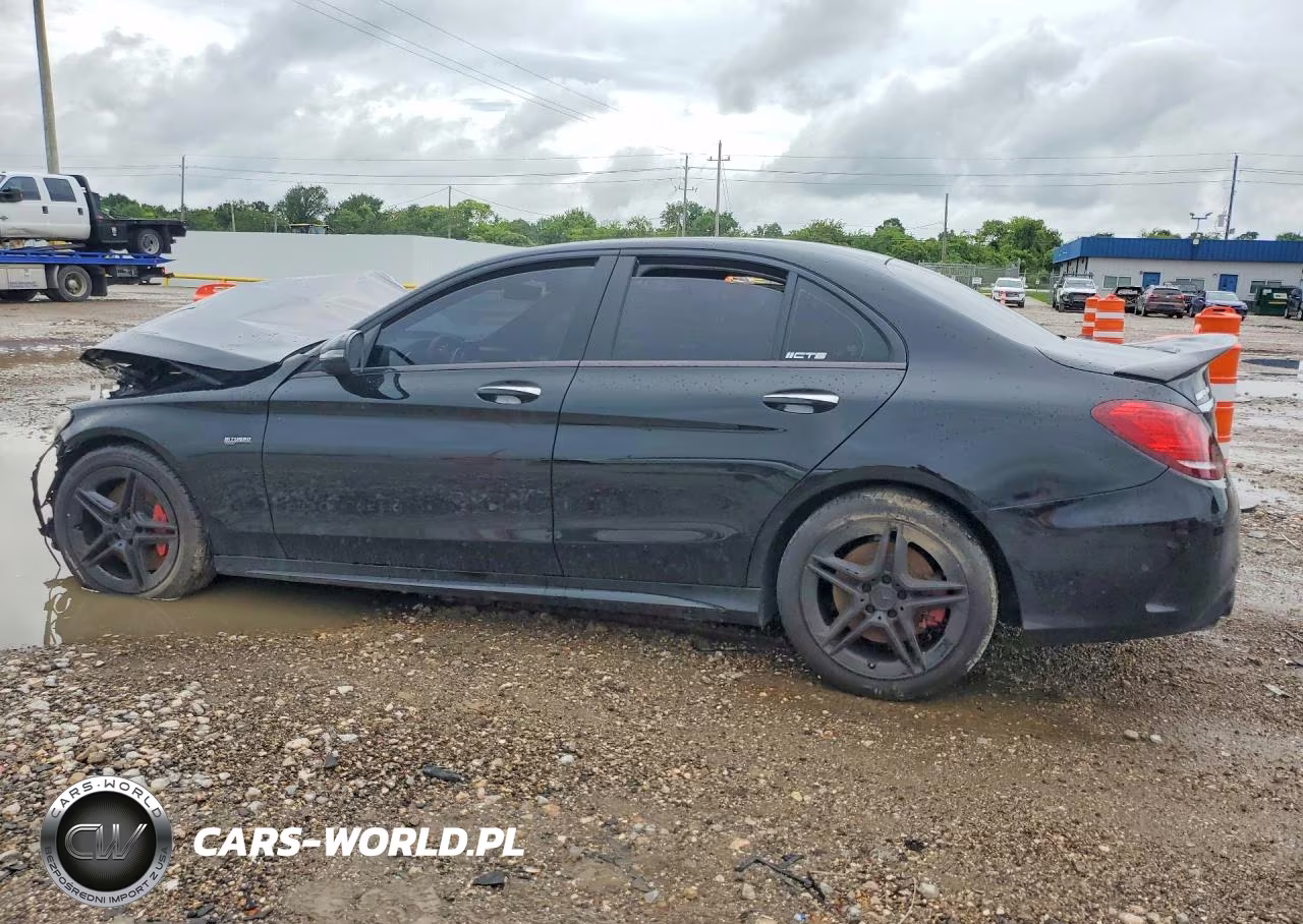 2020 Mercedes-Benz C 43 Amg VIN:WDDWF6EB3LR559814 - 2