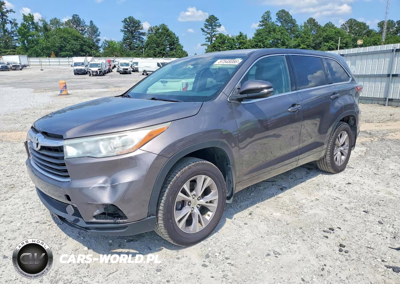2015 Toyota Highlander Le Plus