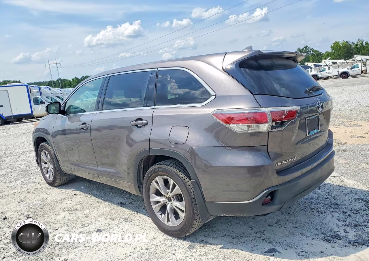 2015 Toyota Highlander Le Plus VIN:5TDBKRFH9FS157195 - 2