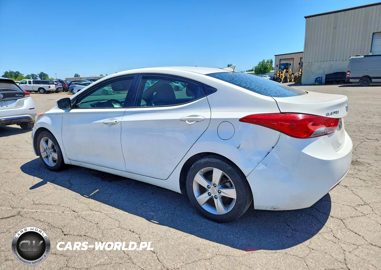2013 Hyundai Elantra Gls VIN:5NPDH4AE2DH368961 - 2