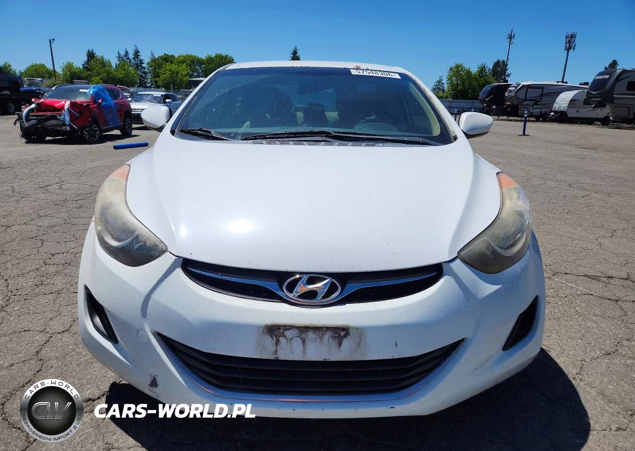 2013 Hyundai Elantra Gls VIN:5NPDH4AE2DH368961 - 5