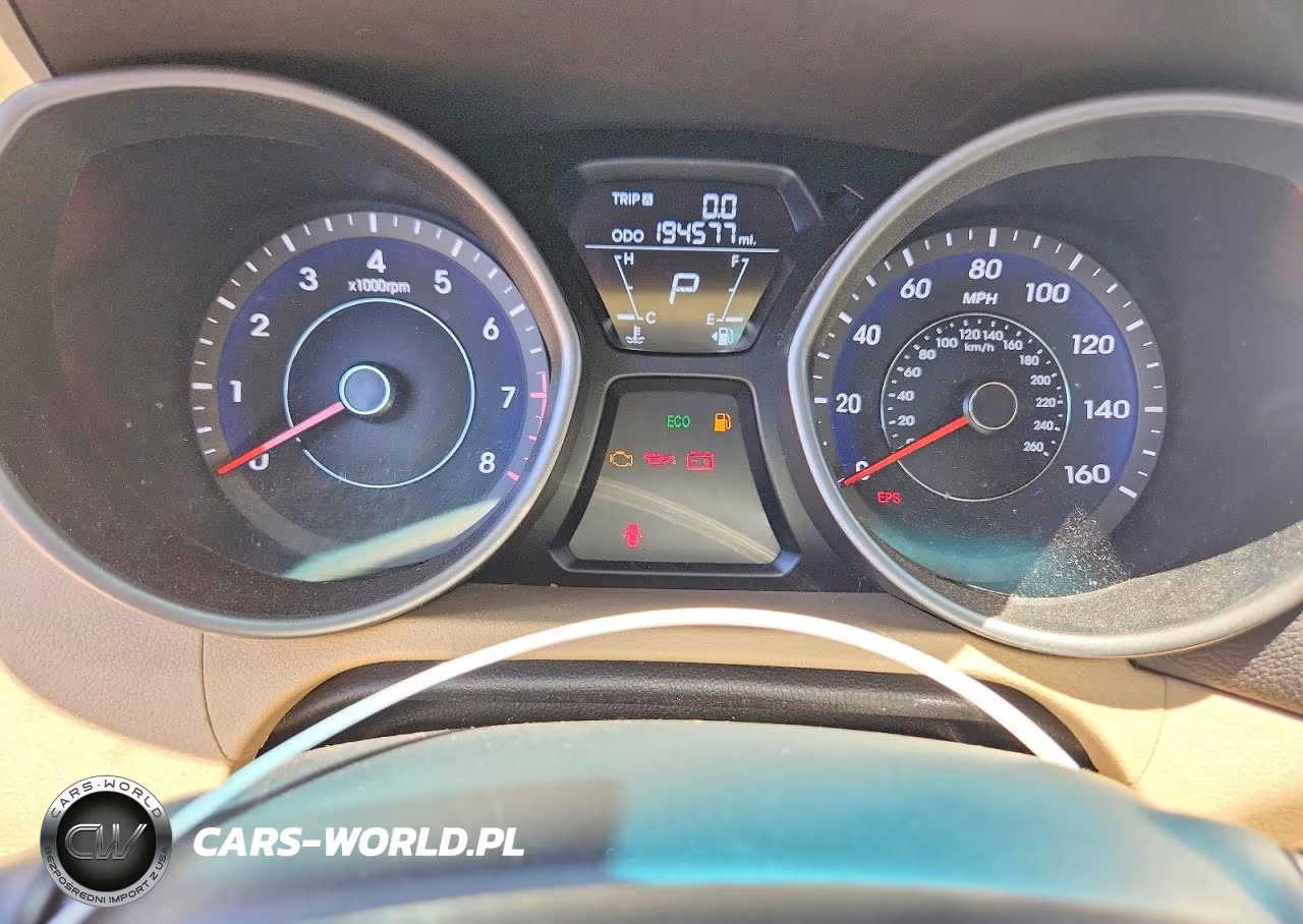 2013 Hyundai Elantra Gls VIN:5NPDH4AE2DH368961 - 9