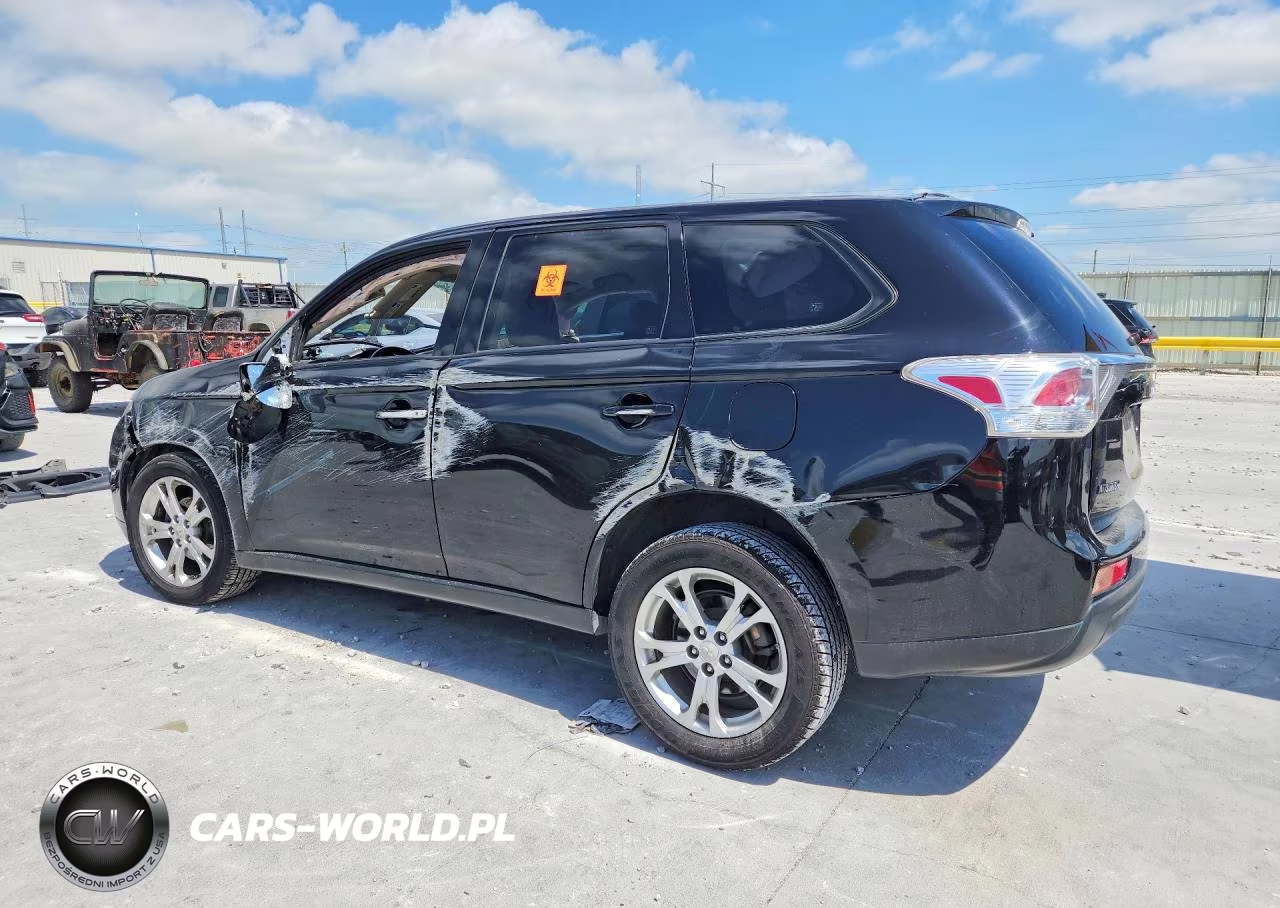 2014 Mitsubishi Outlander Se VIN:JA4AD3A32EZ018242 - 2