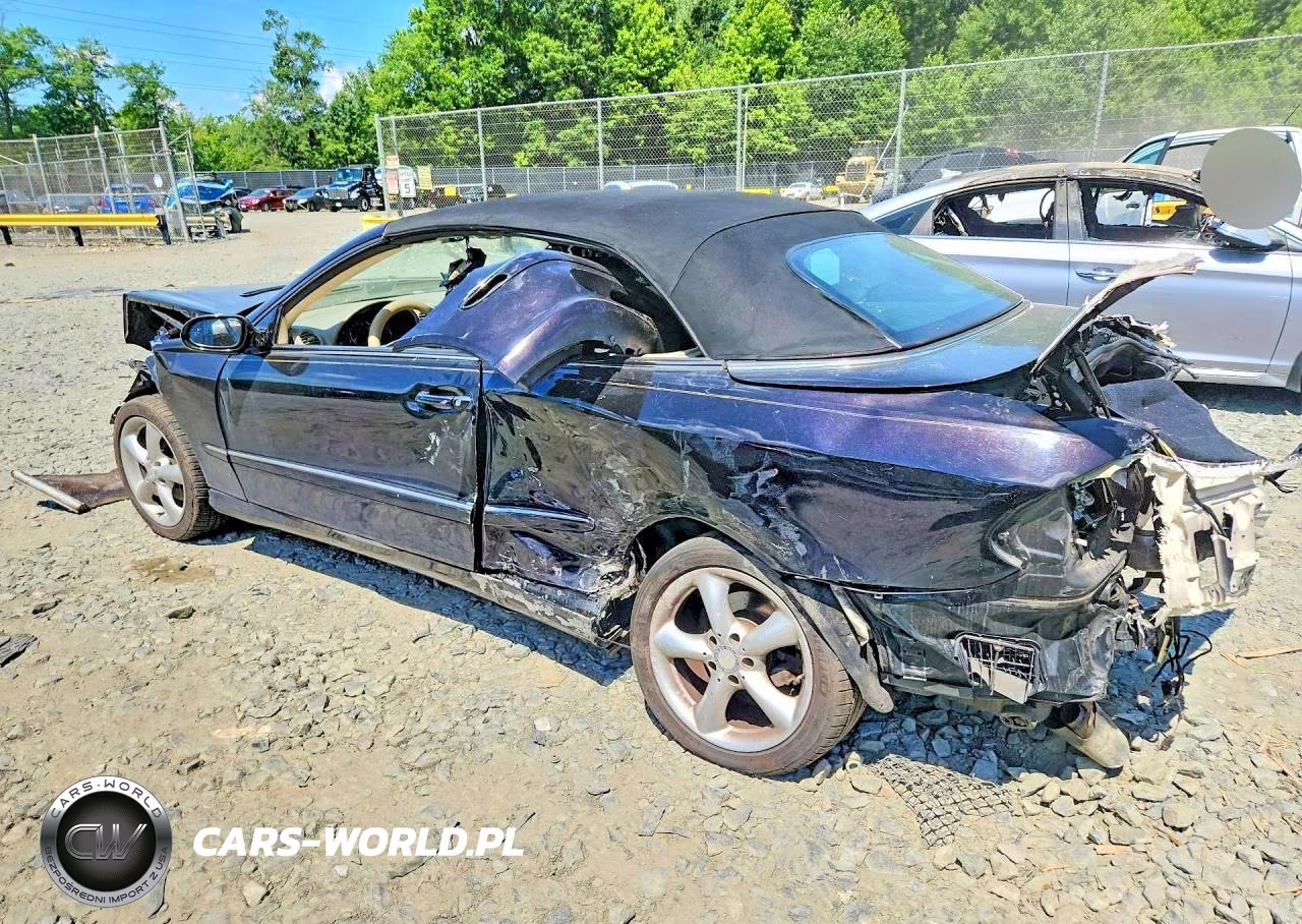 2005 Mercedes-Benz Clk 320 VIN:WDBTK65J45F120804 - 2