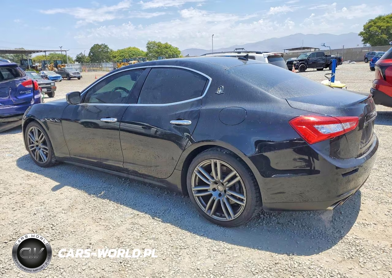 2015 Maserati Ghibli VIN:ZAM57XSA4F1141426 - 2