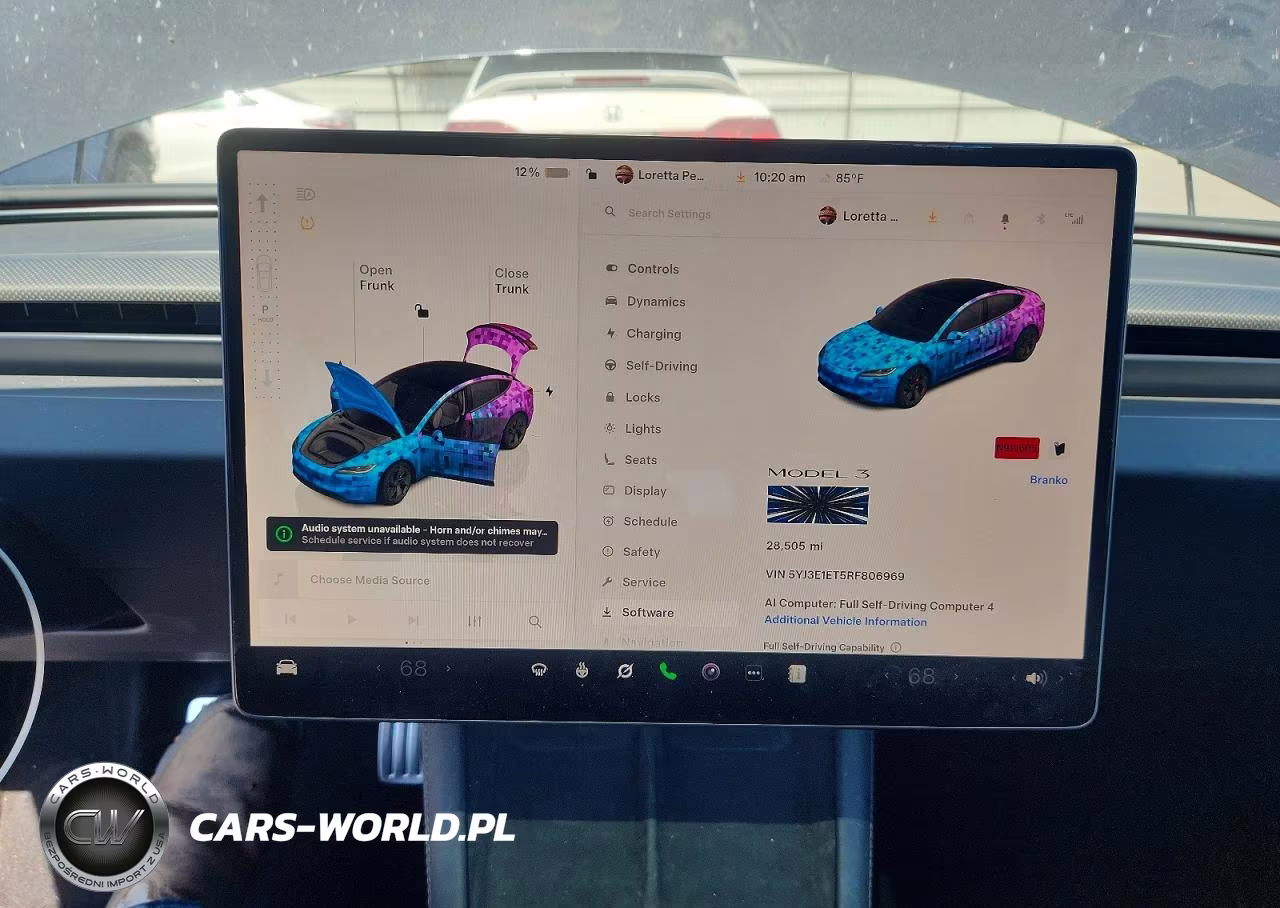 2024 Tesla Model 3 VIN:5YJ3E1ET5RF806969 - 9