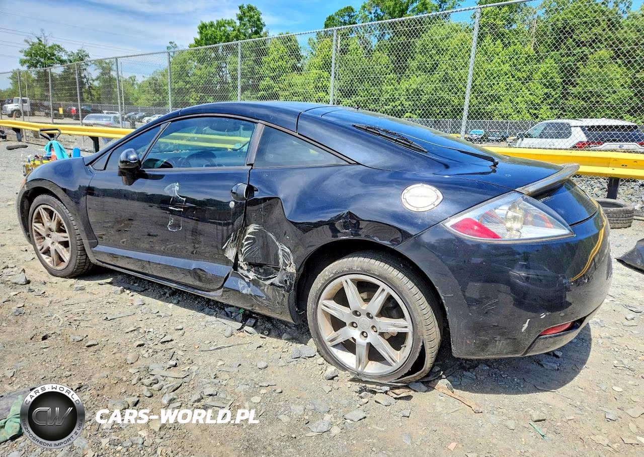 2007 Mitsubishi Eclipse VIN:4A3AK64F77E054342 - 2