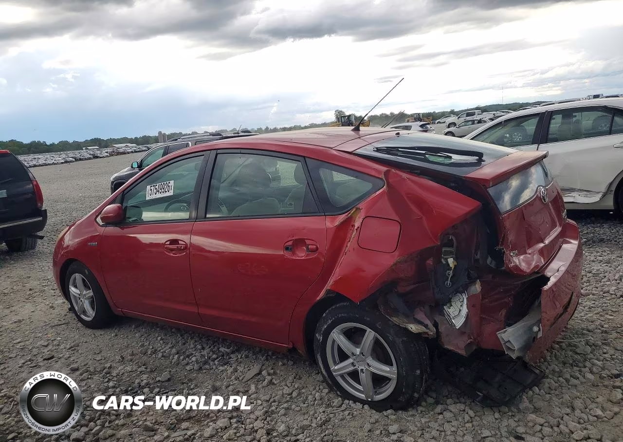 2009 Toyota Prius Base VIN:JTDKB20U497854835 - 2