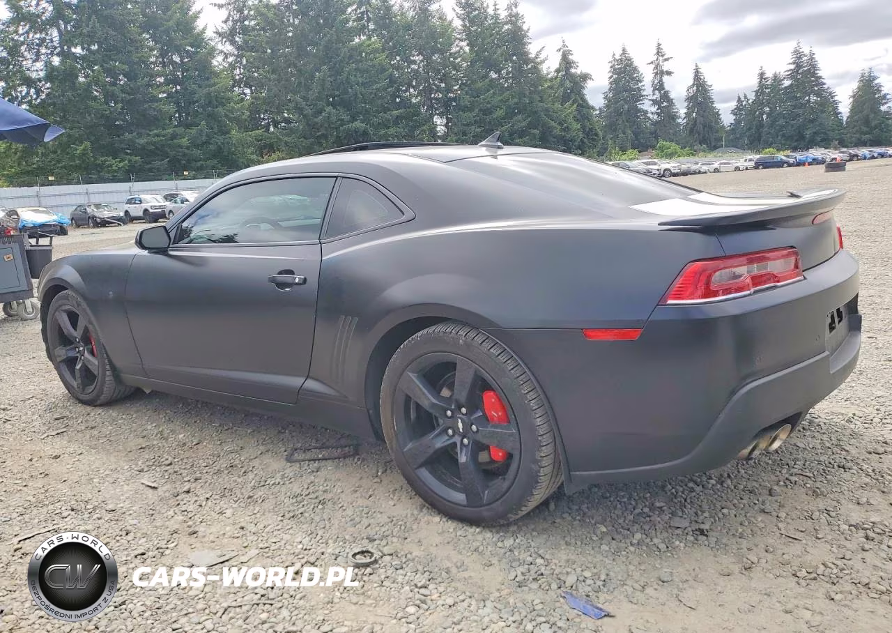 2015 Chevrolet Camaro Lt VIN:2G1FF1E38F9300376 - 2