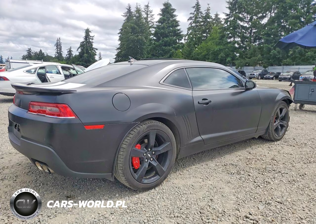 2015 Chevrolet Camaro Lt VIN:2G1FF1E38F9300376 - 3