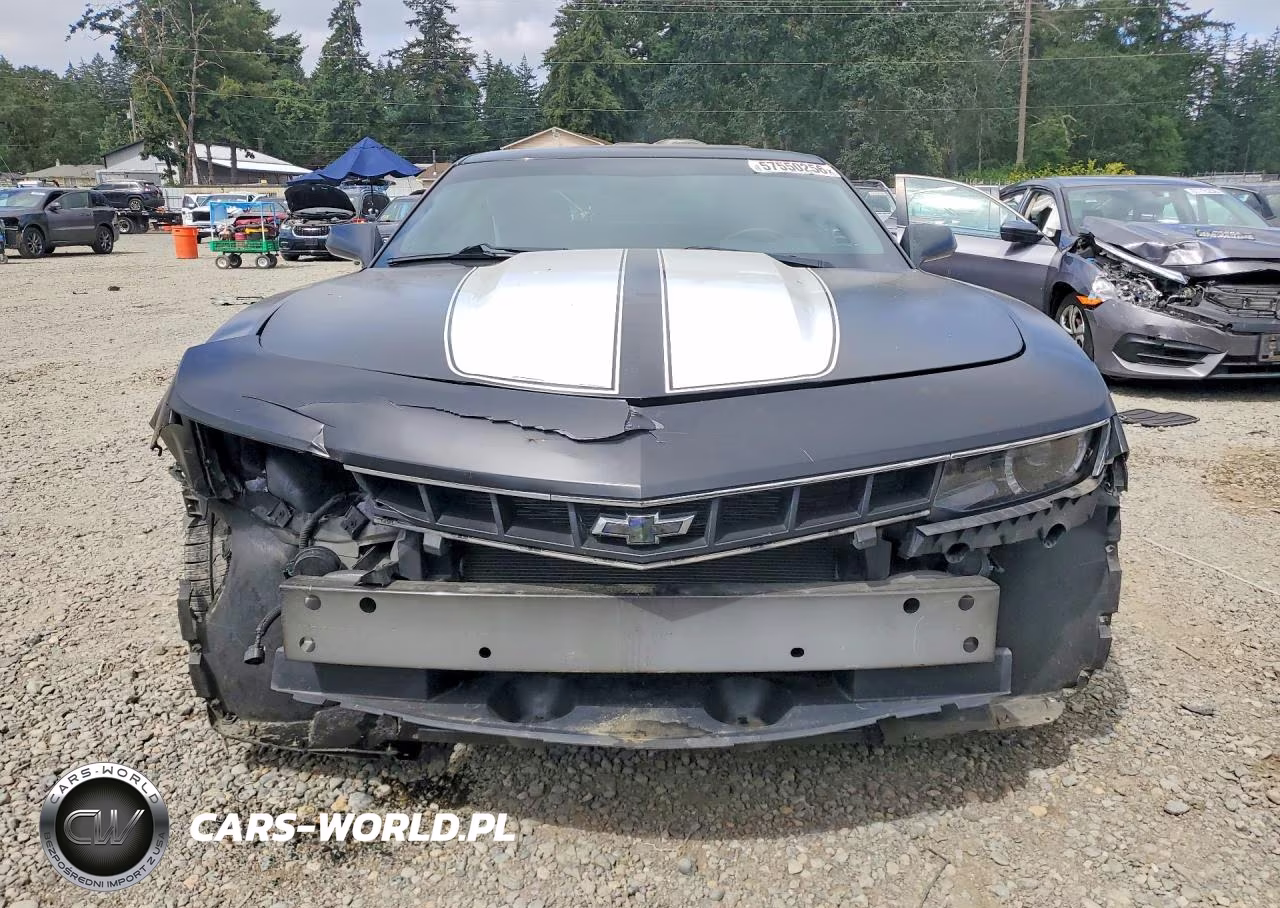 2015 Chevrolet Camaro Lt VIN:2G1FF1E38F9300376 - 5