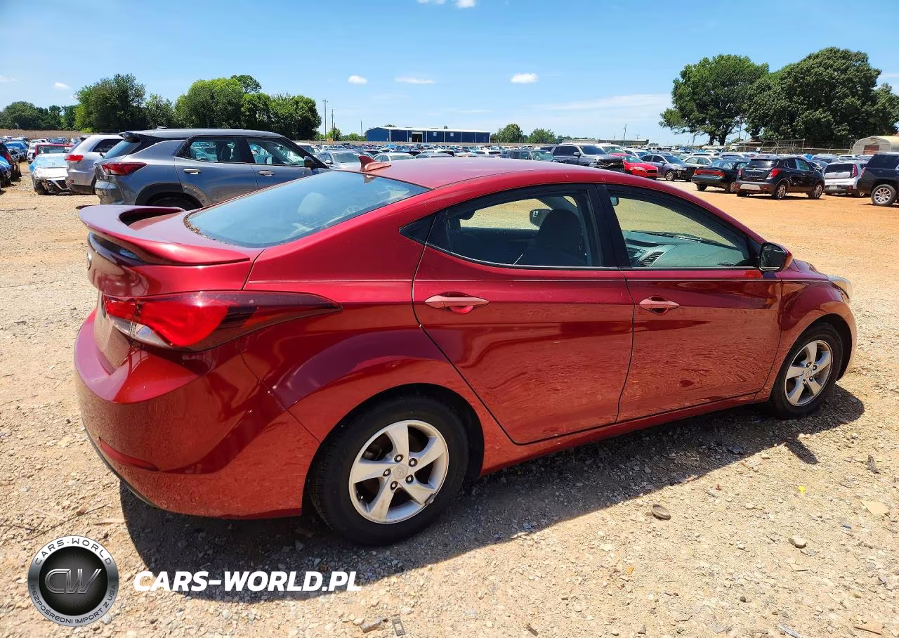2015 Hyundai Elantra Se VIN:5NPDH4AE9FH555651 - 3