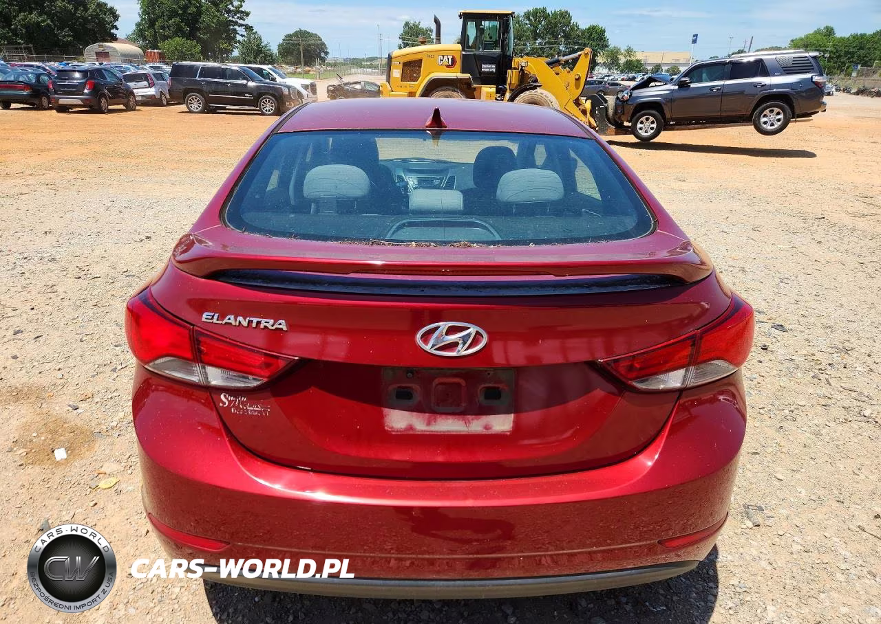2015 Hyundai Elantra Se VIN:5NPDH4AE9FH555651 - 6