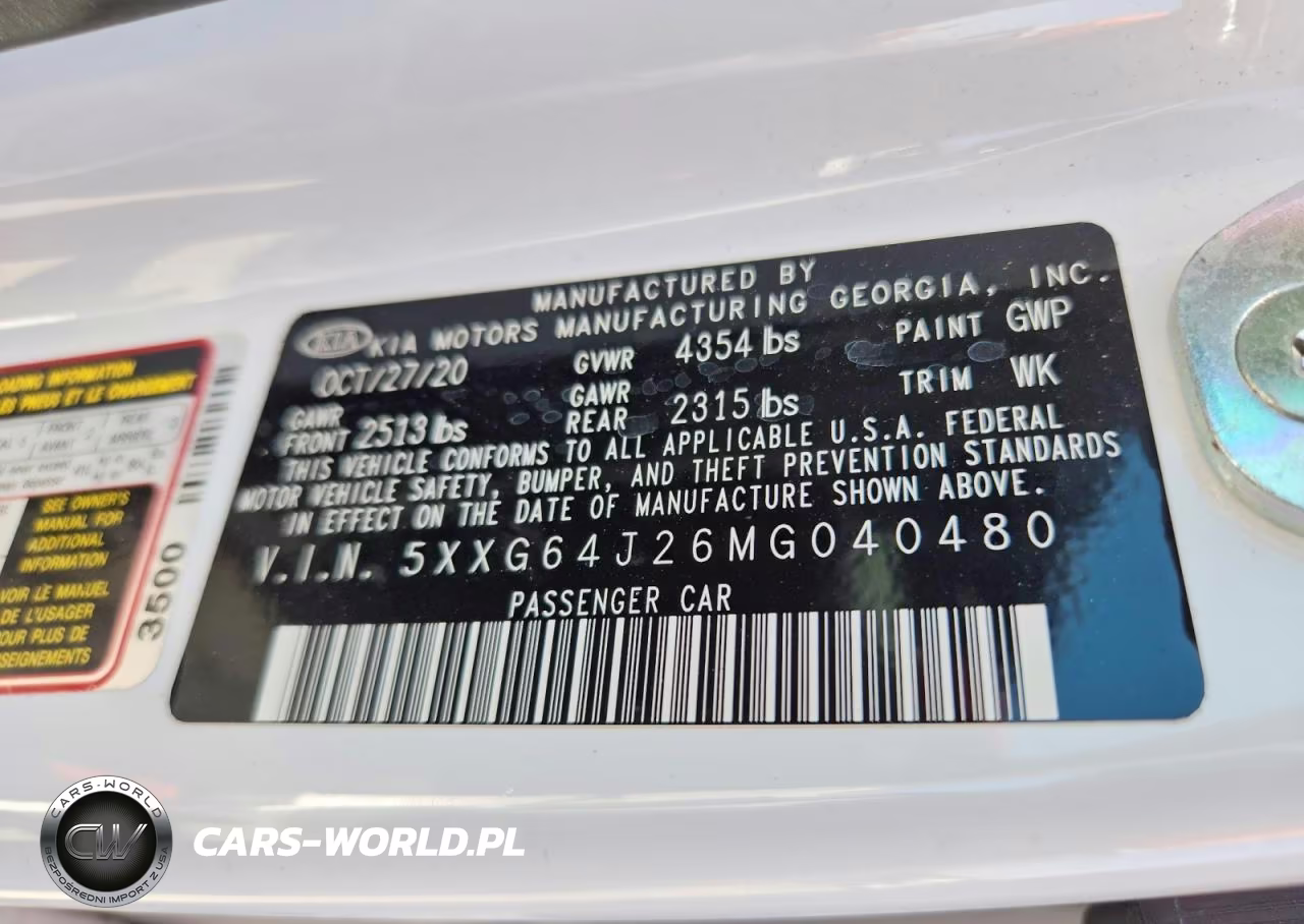 2021 Kia K5 Gt Line VIN:5XXG64J26MG040480 - 12