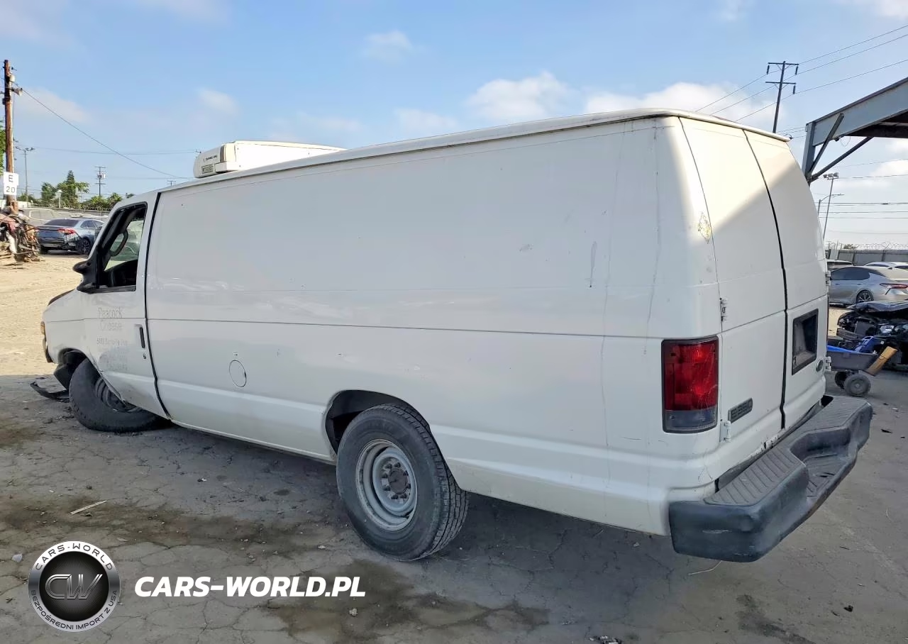2008 Ford E350 Refrigerated Delivery Van VIN:1FTSS34P98DA81693 - 2