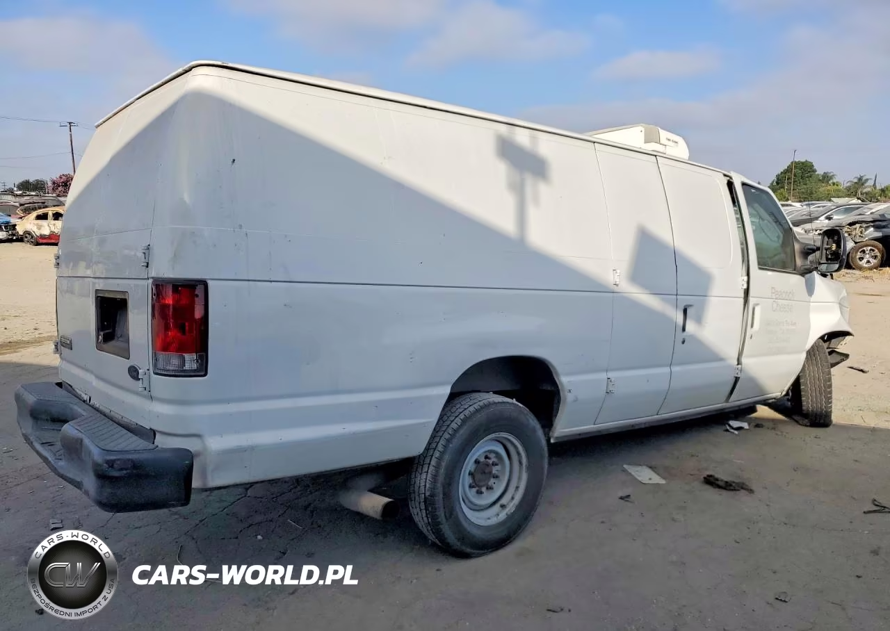2008 Ford E350 Refrigerated Delivery Van VIN:1FTSS34P98DA81693 - 3