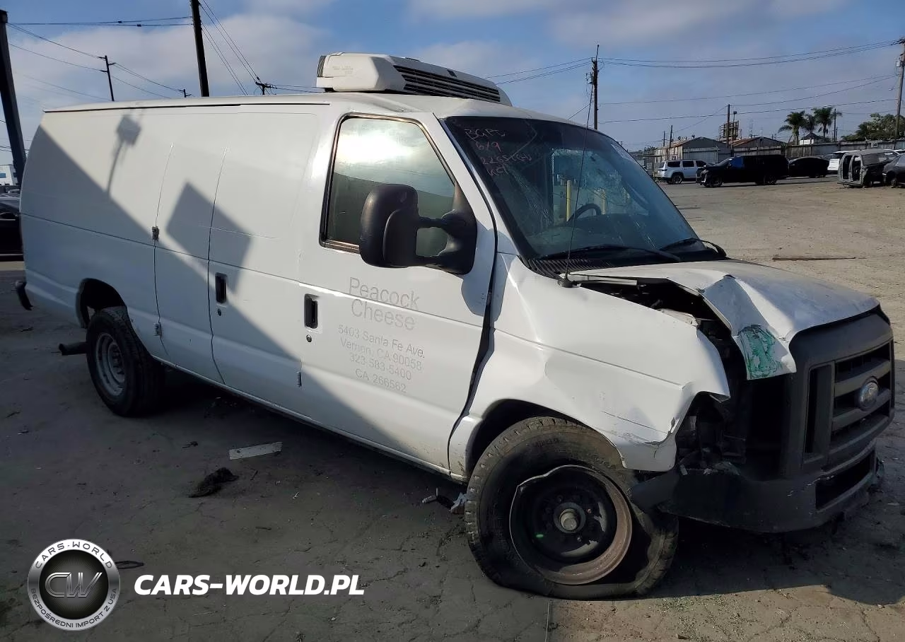2008 Ford E350 Refrigerated Delivery Van VIN:1FTSS34P98DA81693 - 4