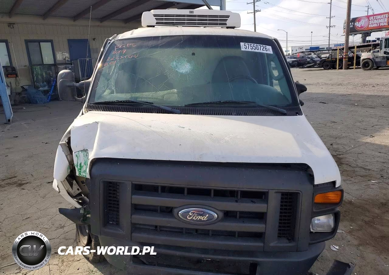 2008 Ford E350 Refrigerated Delivery Van VIN:1FTSS34P98DA81693 - 5