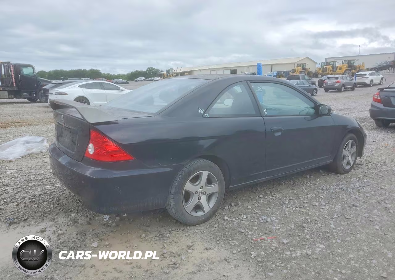 2004 Honda Civic Ex VIN:1HGEM22984L013862 - 3