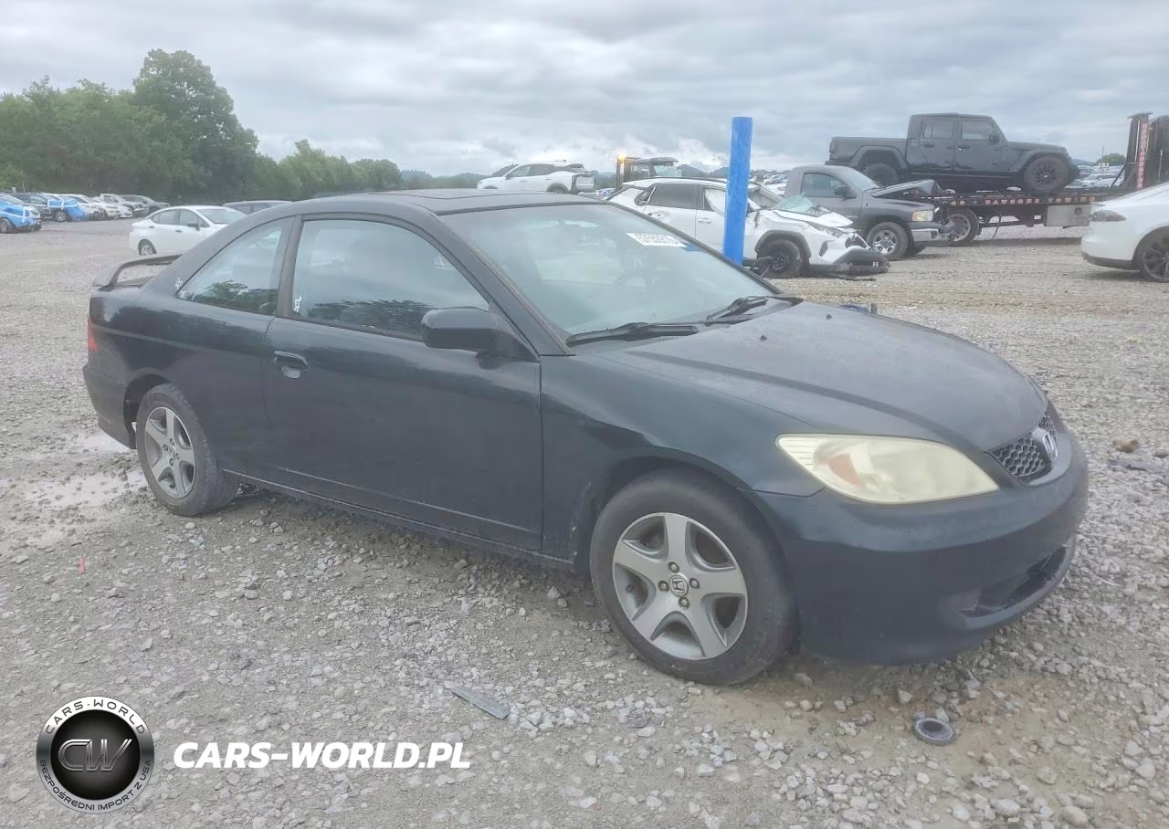 2004 Honda Civic Ex VIN:1HGEM22984L013862 - 4