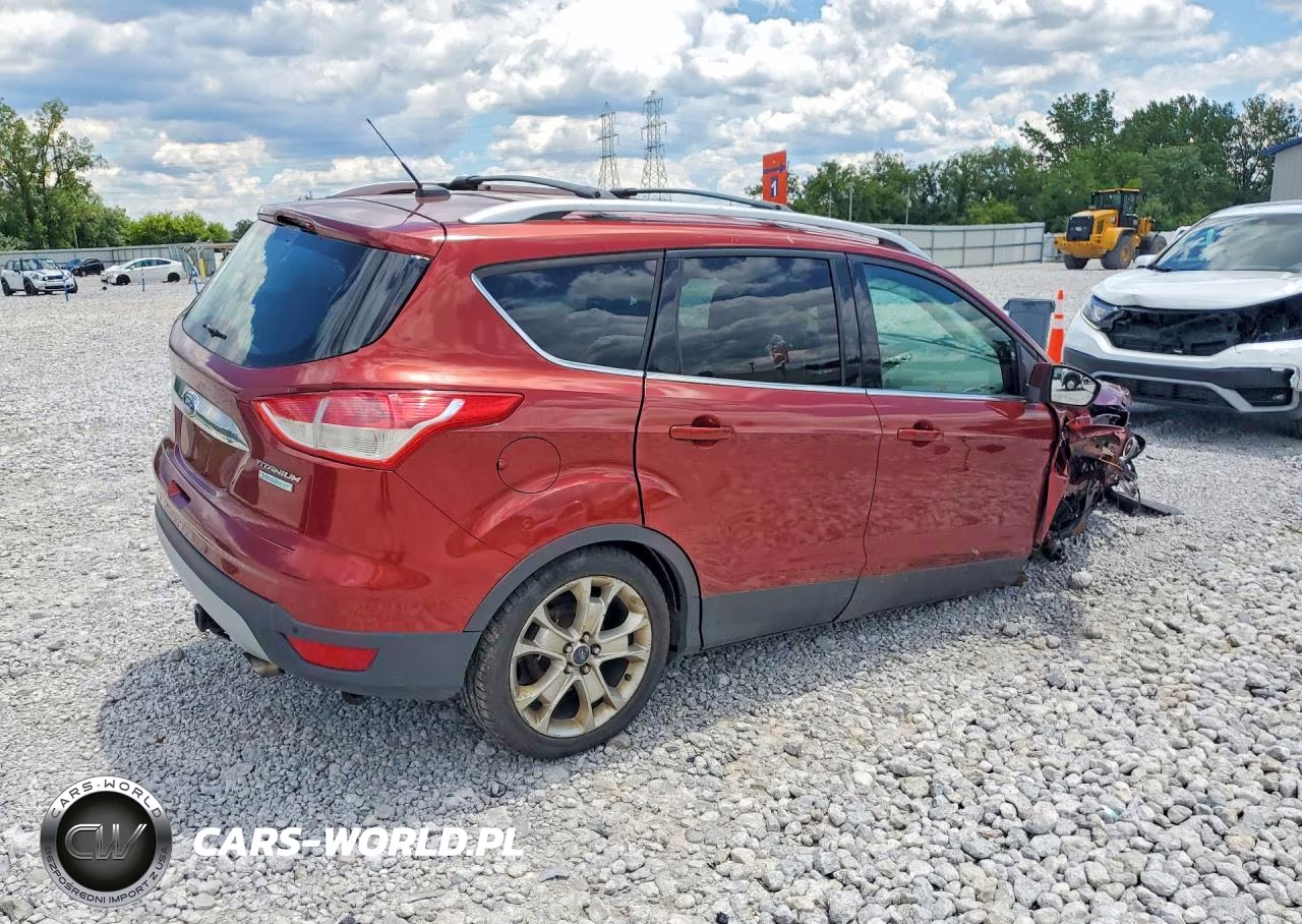 2014 Ford Escape Titanium VIN:1FMCU0JX7EUC66088 - 3