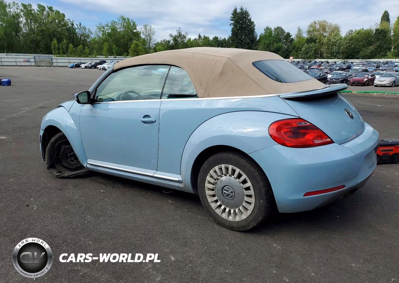 2015 Volkswagen Beetle 1.8T VIN:3VW517AT2FM807451 - 2