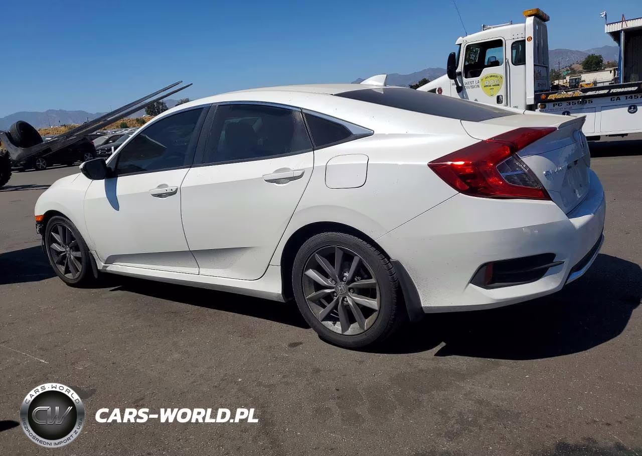 2019 Honda Civic Ex VIN:19XFC1F37KE203518 - 2