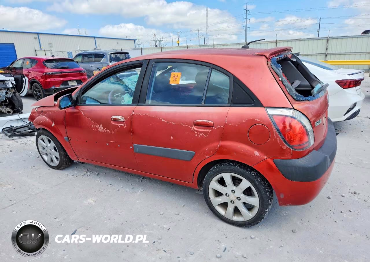 2007 Kia Rio 5 Sx VIN:KNADE163276235840 - 2