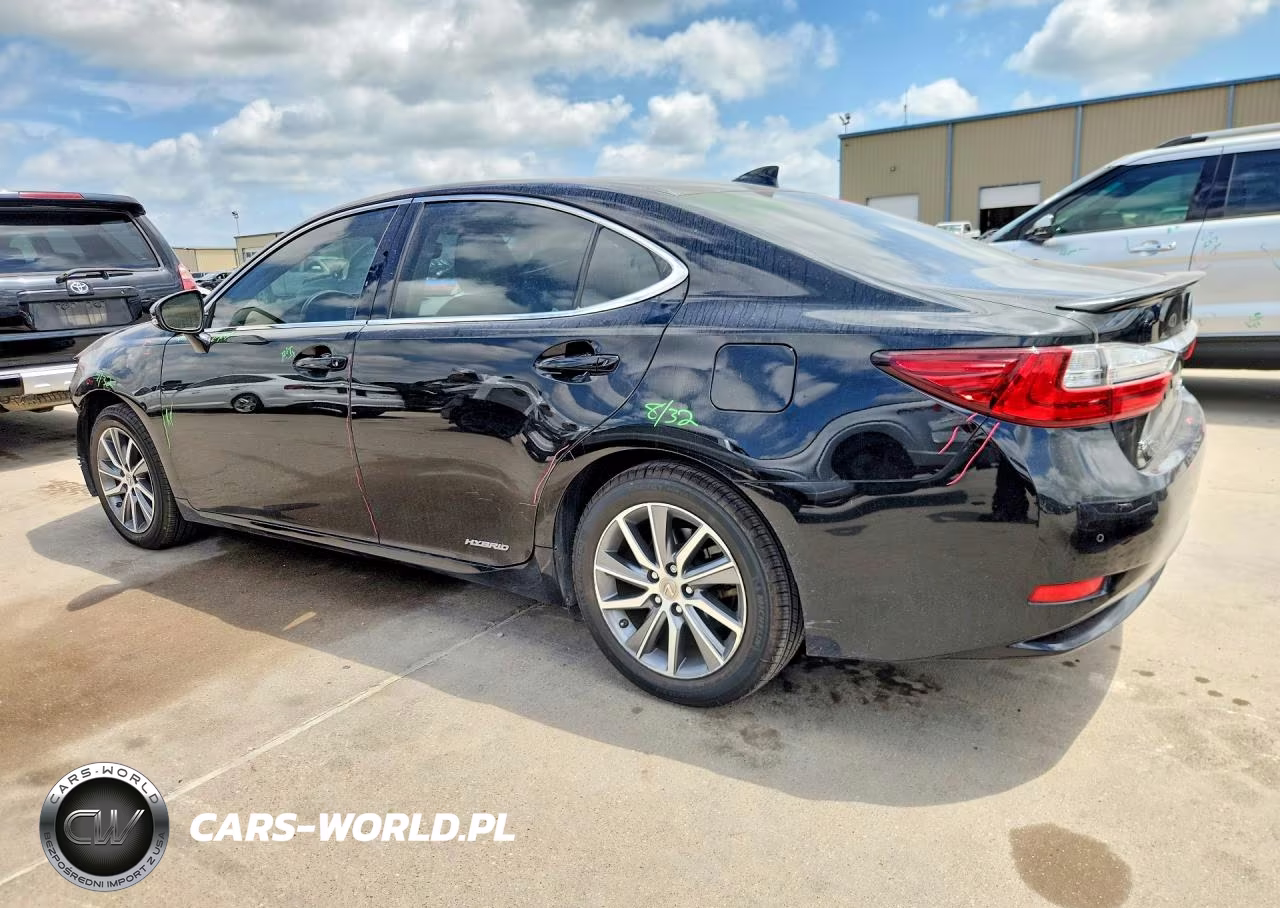 2018 Lexus Es 300H VIN:JTHBW1GG0J2191309 - 2