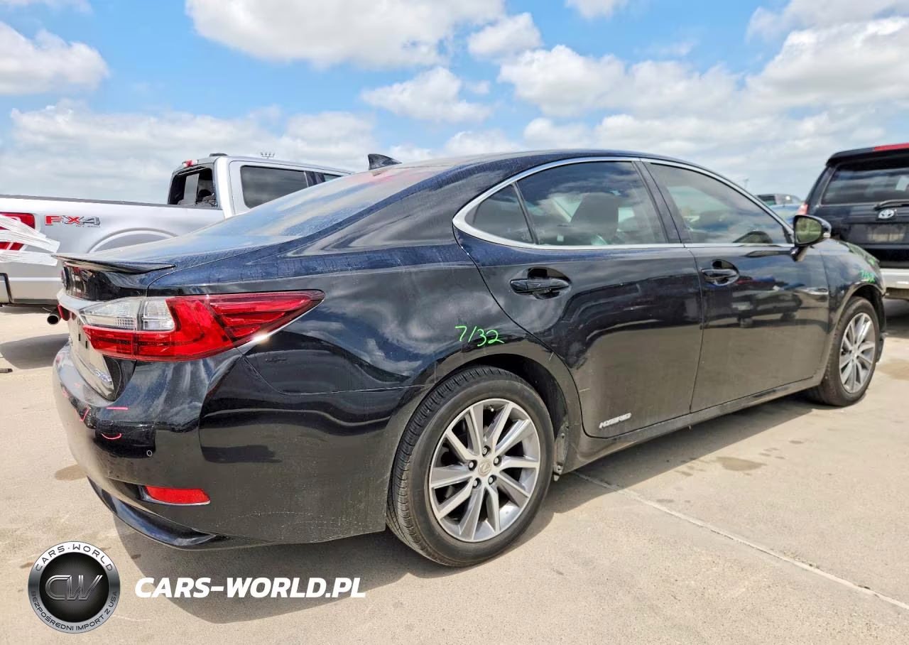 2018 Lexus Es 300H VIN:JTHBW1GG0J2191309 - 3