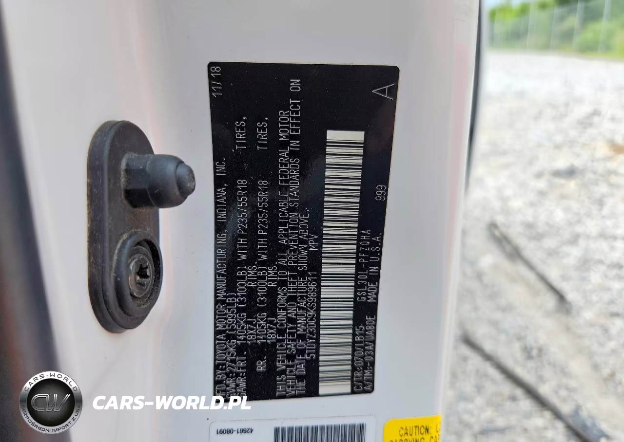 2019 Toyota Sienna Limited 7-Passenger VIN:5TDYZ3DC9KS989611 - 13