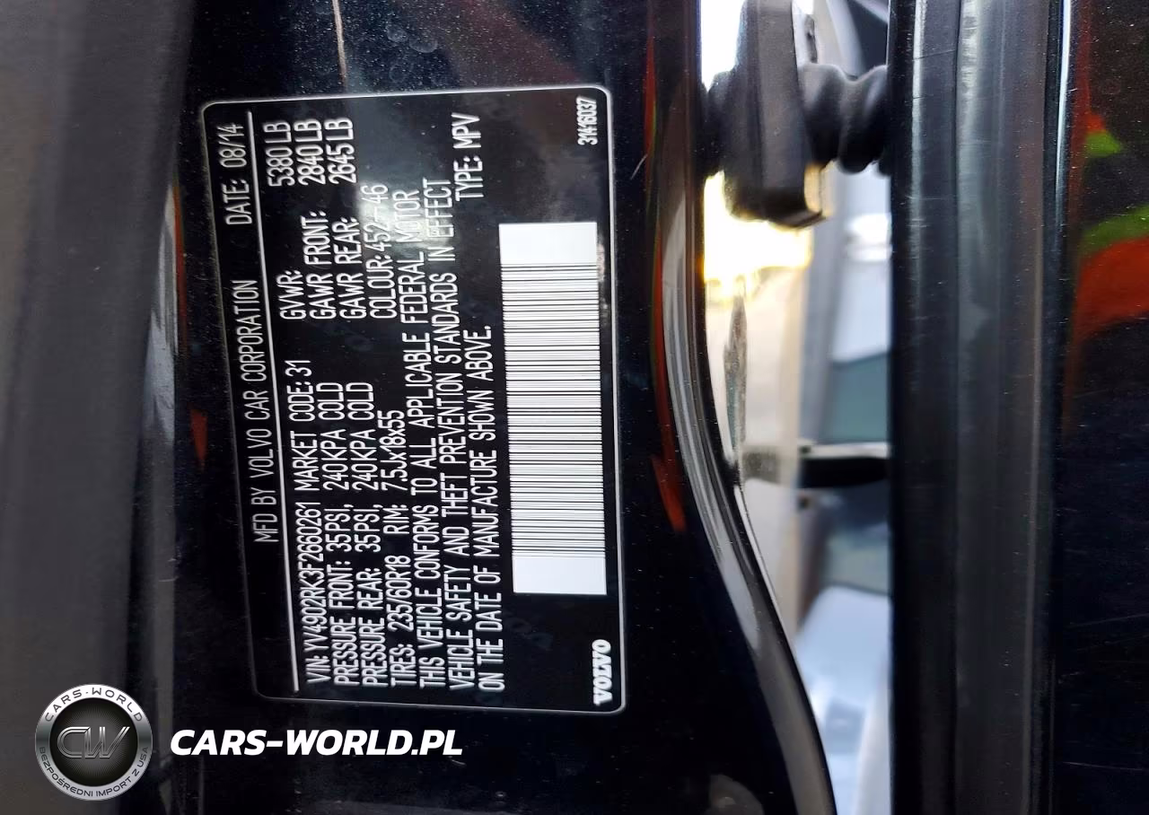 2015 Volvo Xc60 T6 Premier VIN:YV4902RK3F2660261 - 13