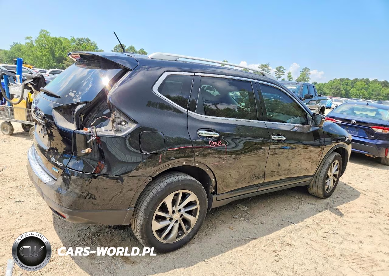 2014 Nissan Rogue Sl VIN:5N1AT2MV8EC822933 - 3