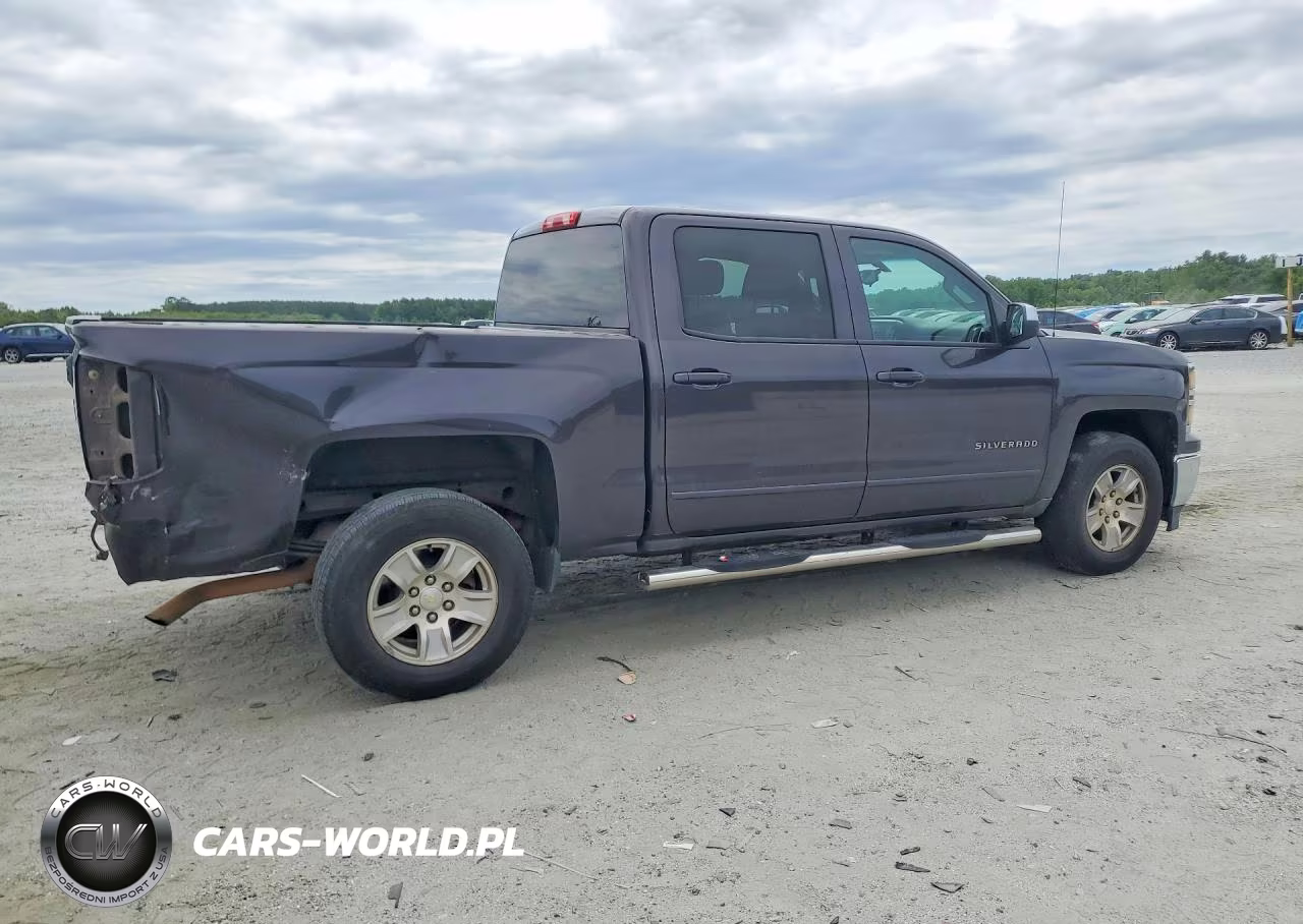 2015 Chevrolet Silverado C1500 Lt VIN:3GCPCREC8FG376253 - 3