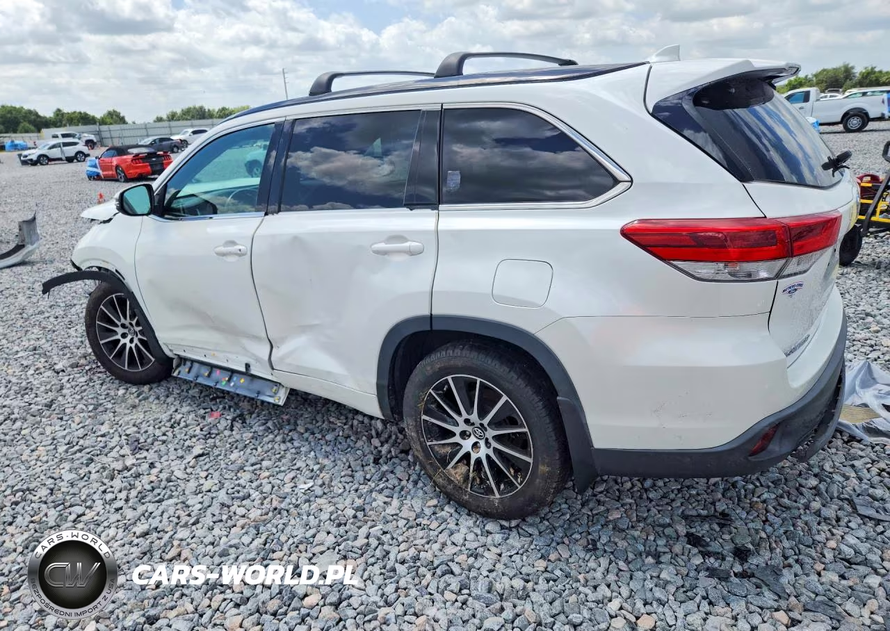 2018 Toyota Highlander Se VIN:5TDJZRFH5JS489053 - 2