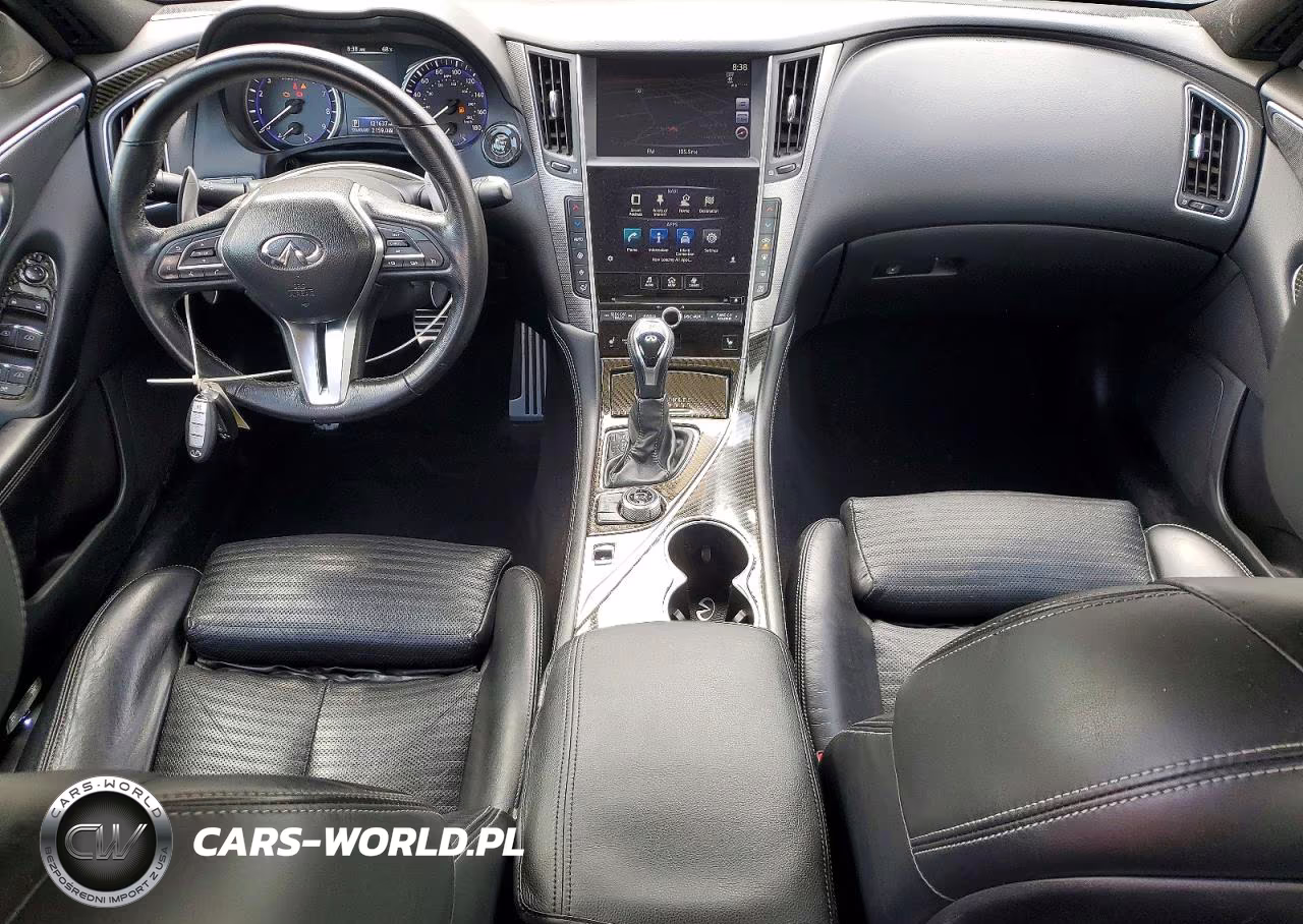 2015 Infiniti Q50 Sport VIN:JN1BV7AP6FM343303 - 8