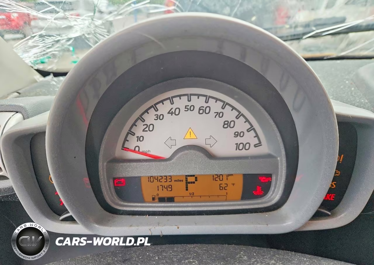 2008 Smart Fortwo Pure VIN:WMEEJ31X98K100194 - 9