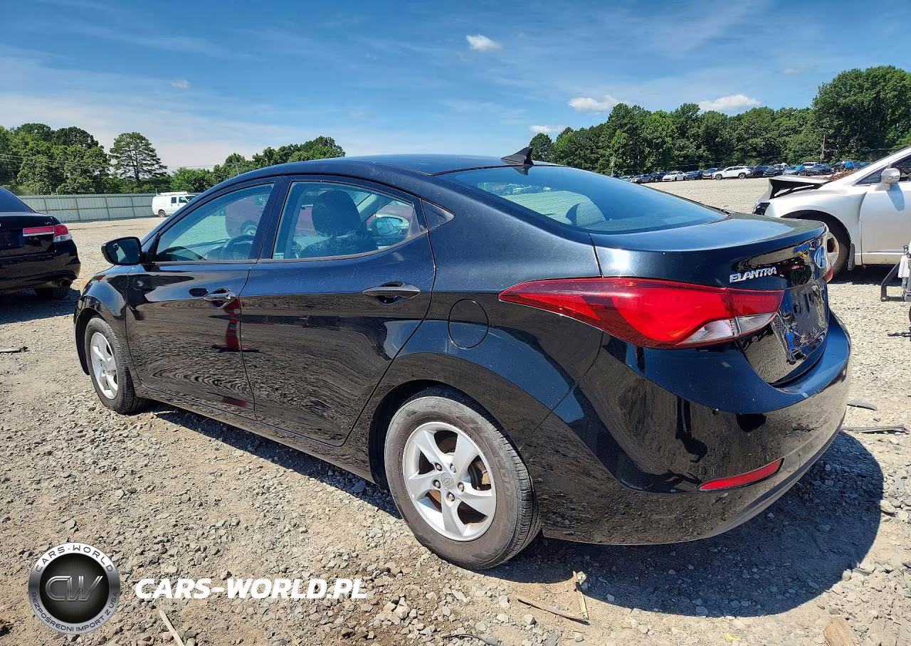 2015 Hyundai Elantra Se VIN:5NPDH4AE5FH647033 - 2