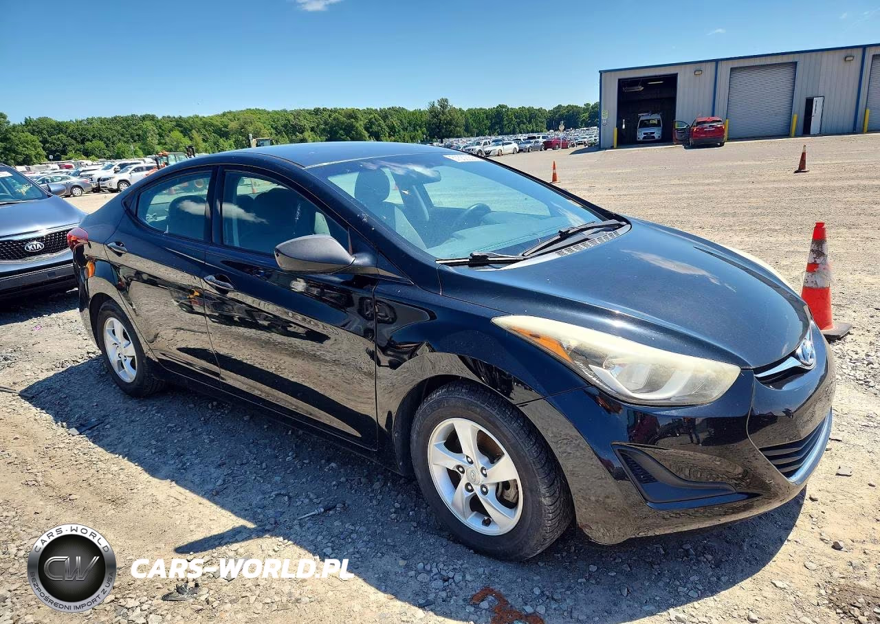 2015 Hyundai Elantra Se VIN:5NPDH4AE5FH647033 - 4