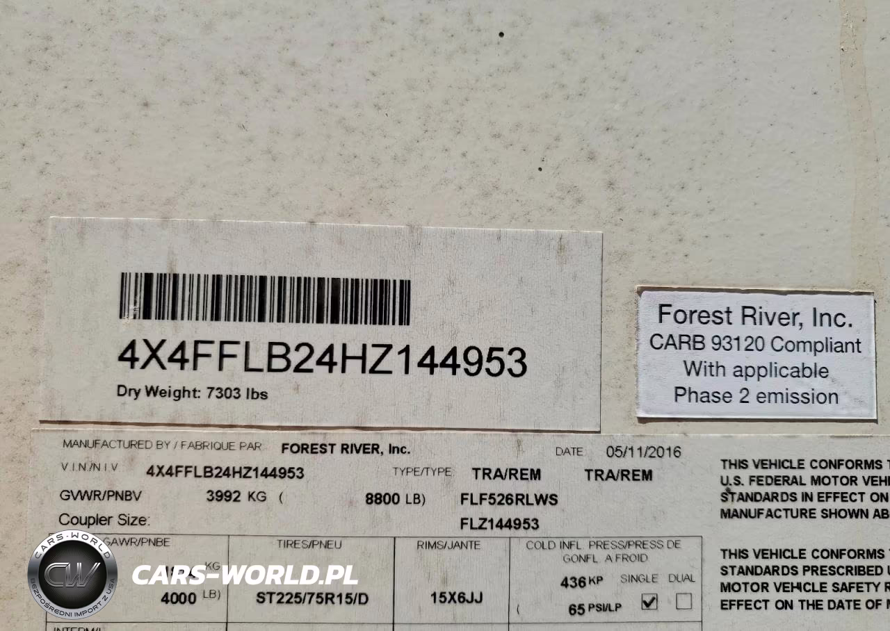 2017 Forest River Flagstaff Camper VIN:4X4FFLB24HZ144953 - 10