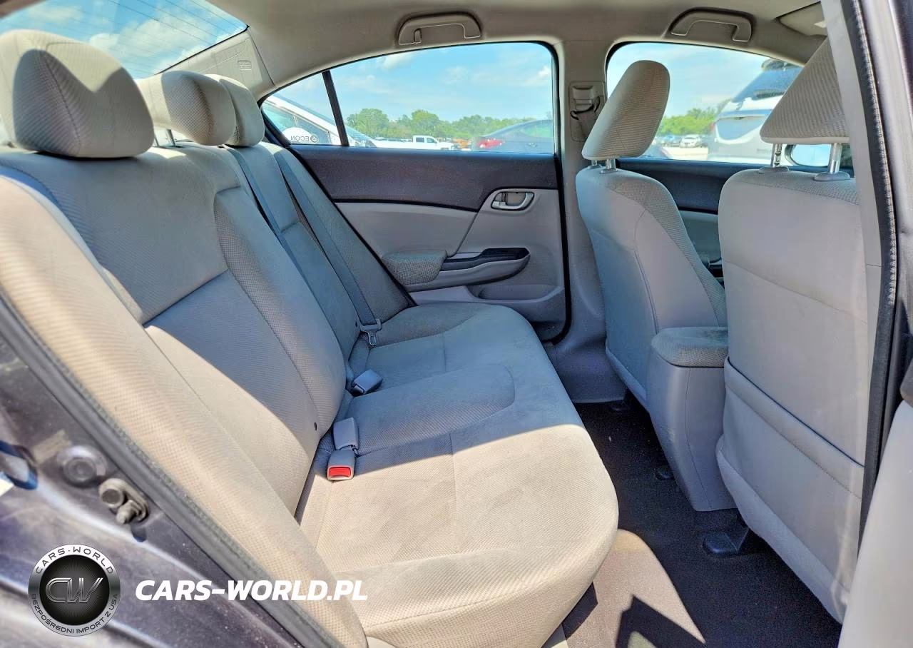 2012 Honda Civic Lx VIN:19XFB2F51CE086773 - 10