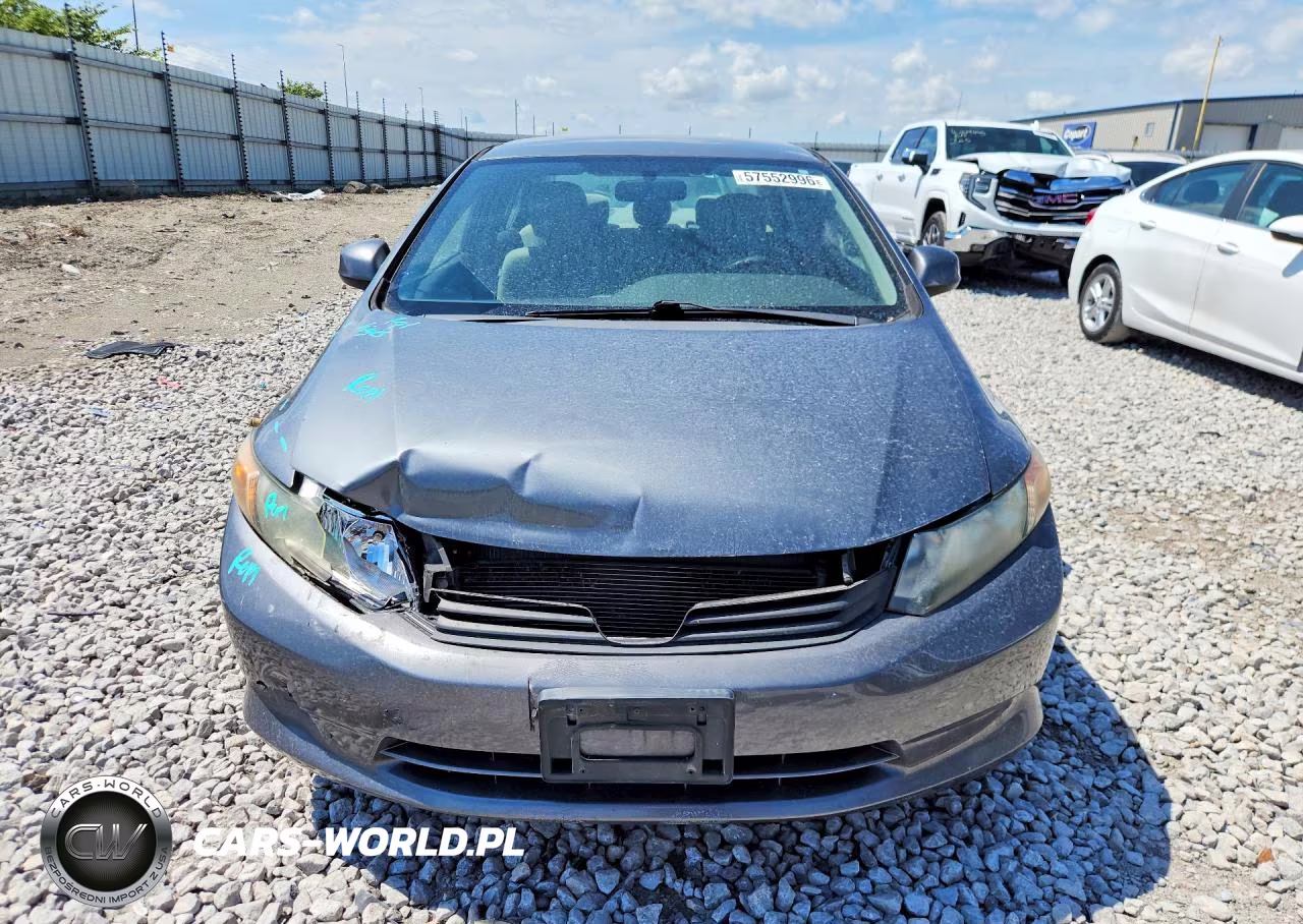 2012 Honda Civic Lx VIN:19XFB2F51CE086773 - 5