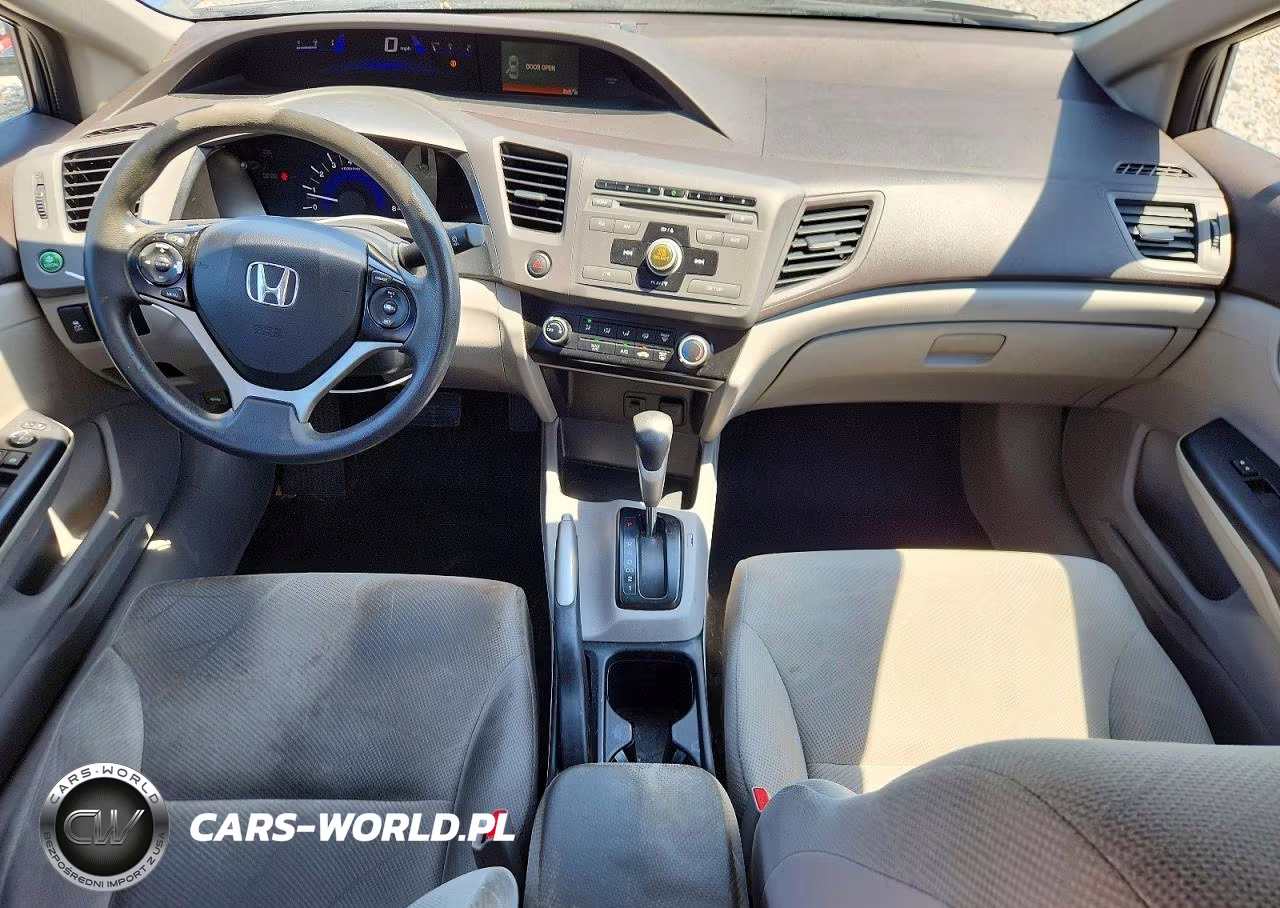 2012 Honda Civic Lx VIN:19XFB2F51CE086773 - 8