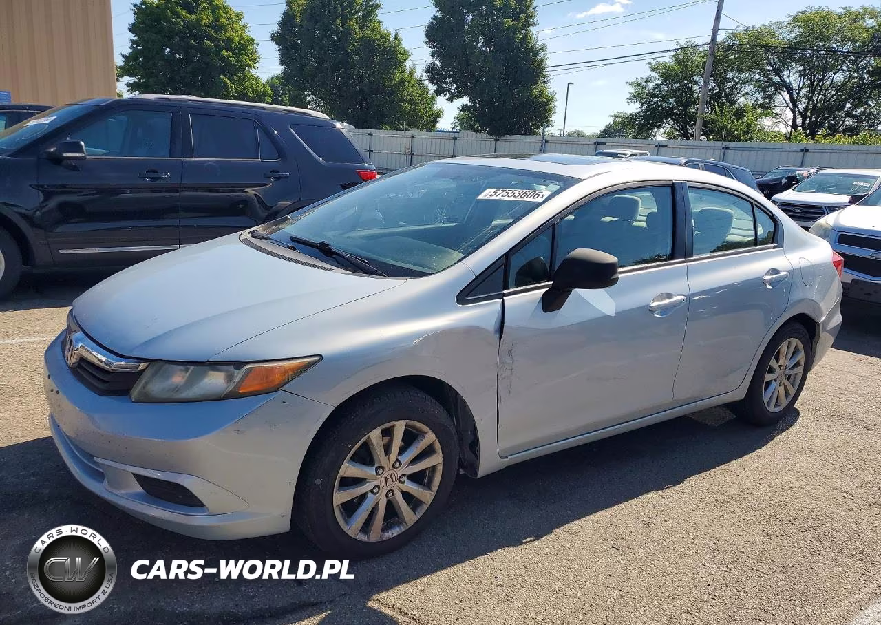 2012 Honda Civic Ex – zdjęcie 1 z 12