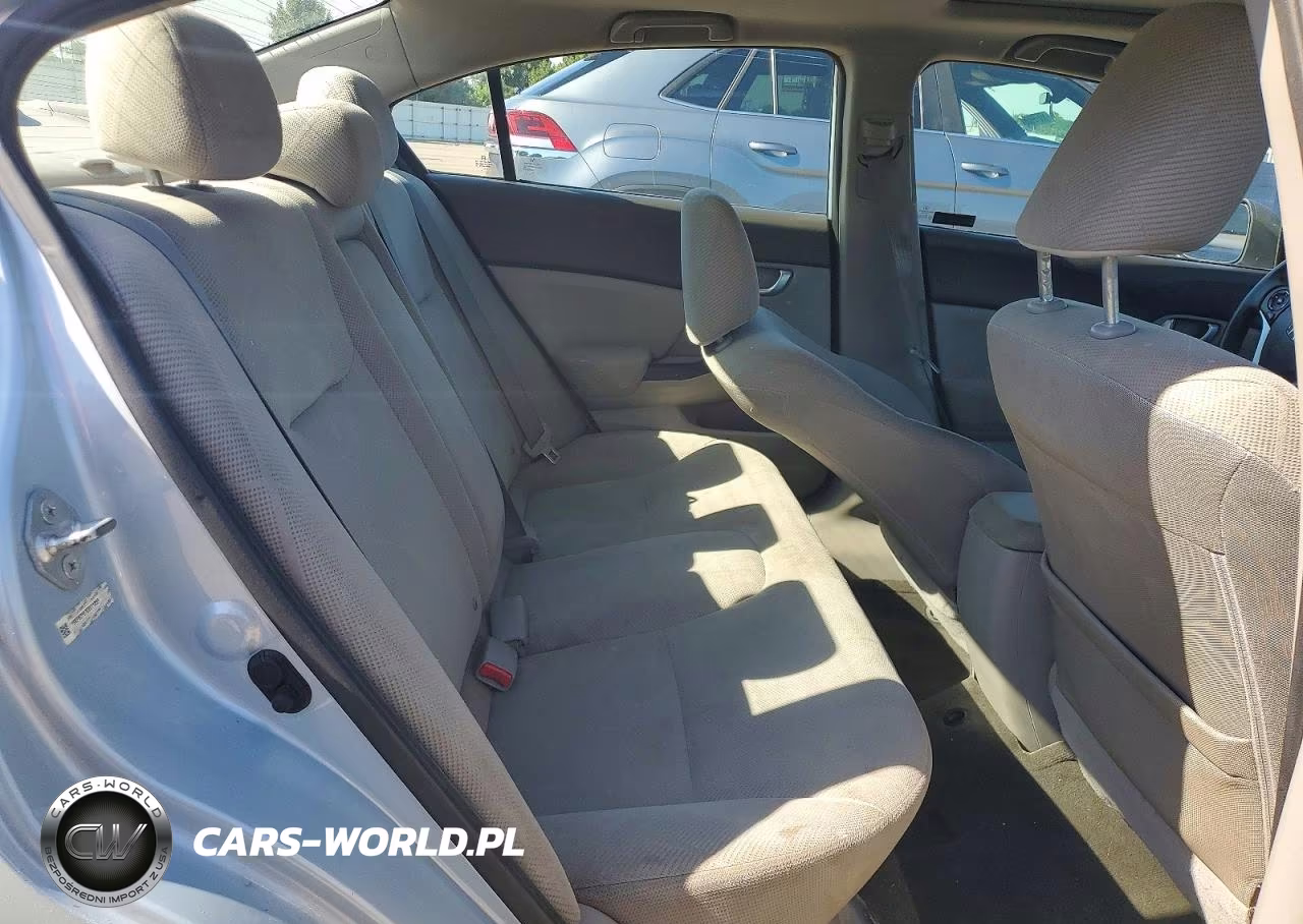 2012 Honda Civic Ex VIN:19XFB2F87CE011859 - 10