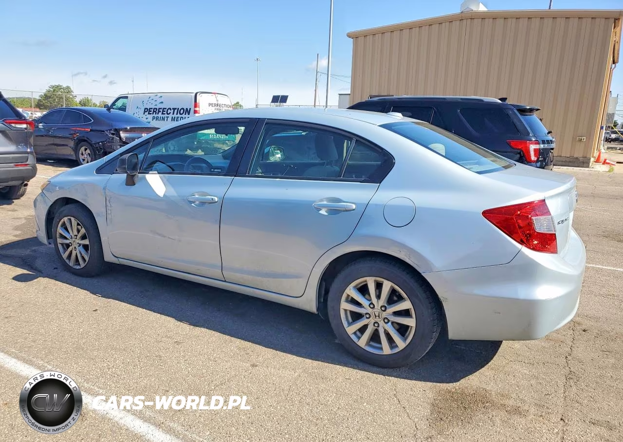 2012 Honda Civic Ex VIN:19XFB2F87CE011859 - 2